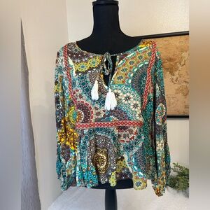 Luukse boho blouse